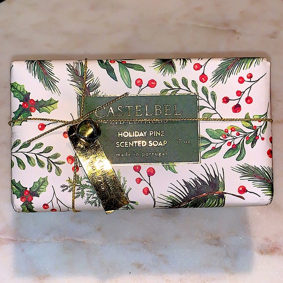 CASTELBEL LTD EDITIONS HOLIDAY PINE SOAP 7oz BAR NEW - Picture 4 of 6